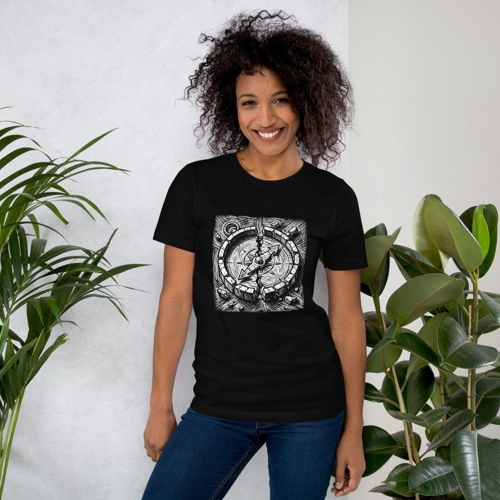 Broken Compass Bella Canvas Unisex Tee