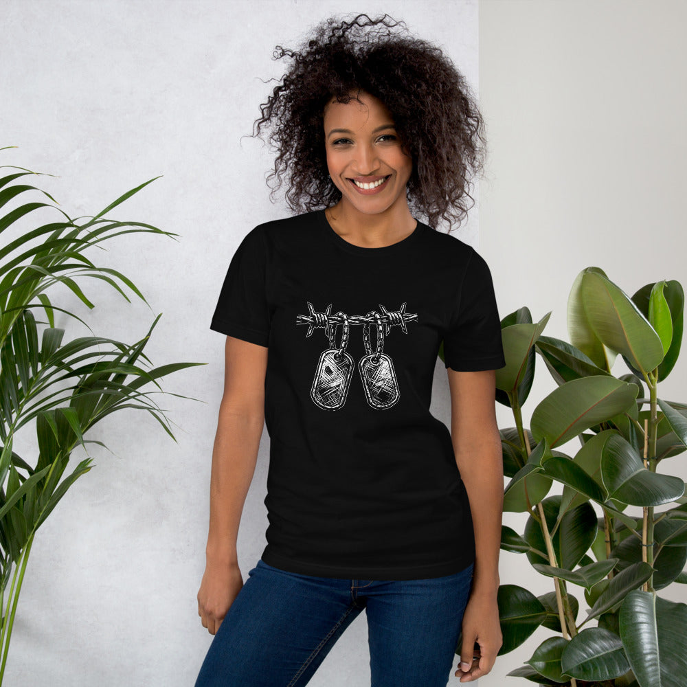 Dog Tags Bella Canvas Unisex Tee