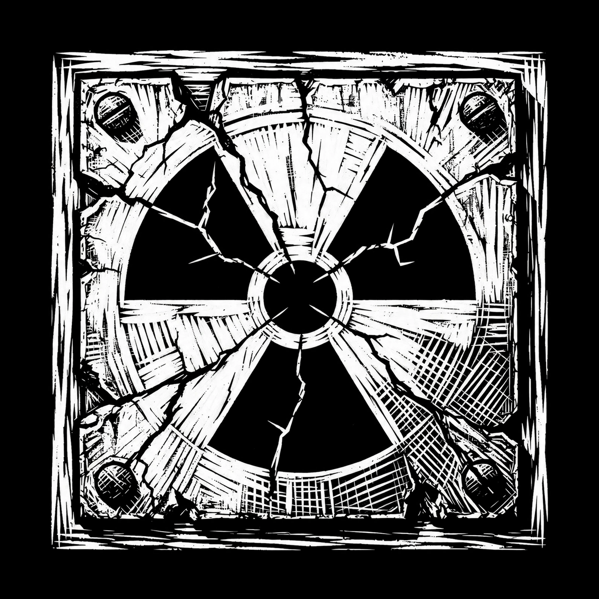 Radiation Sign Bella Canvas Short-Sleeve Unisex Tee