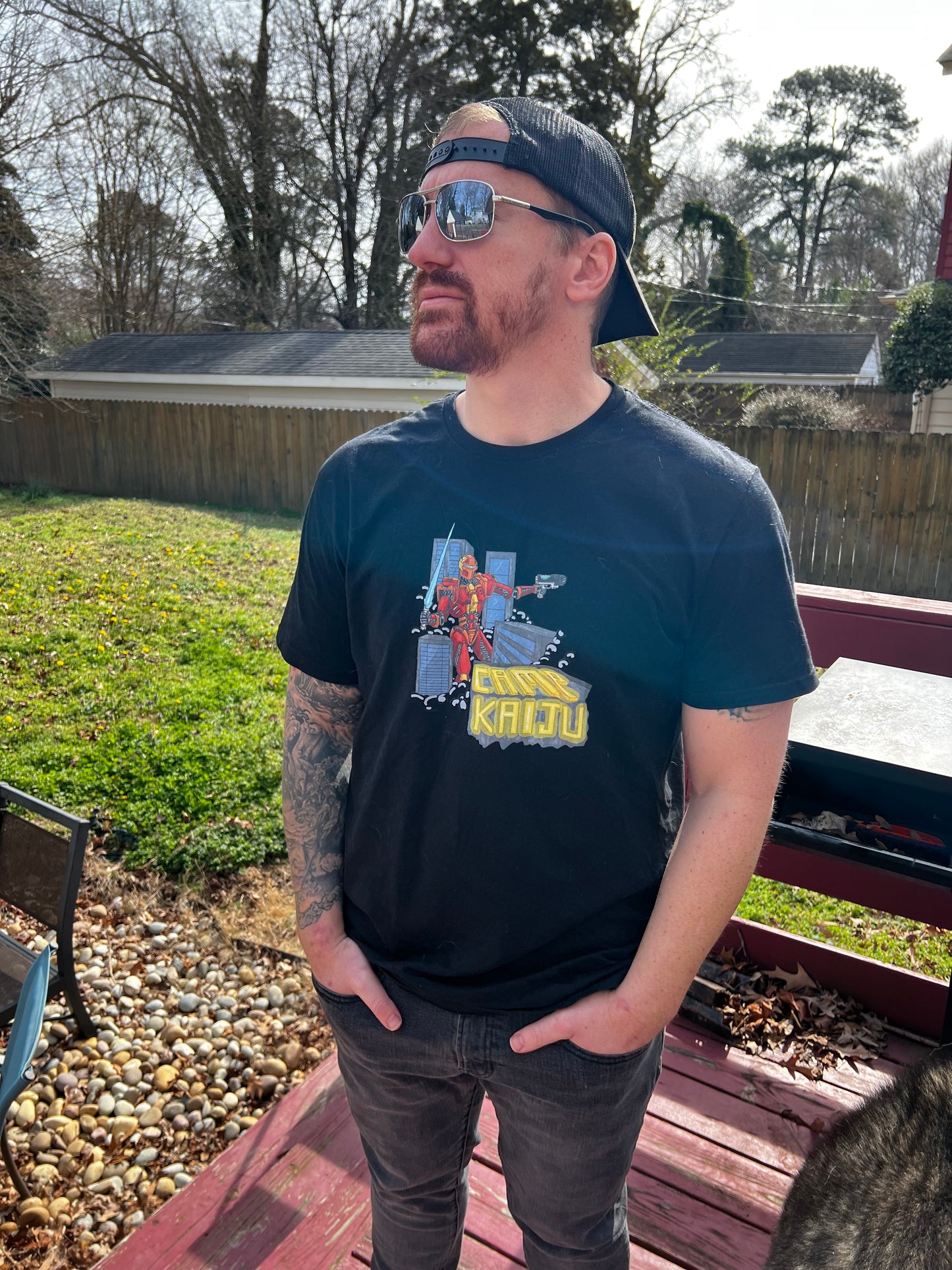Mech City Camp_Kaiju Short-Sleeve Unisex T-Shirt