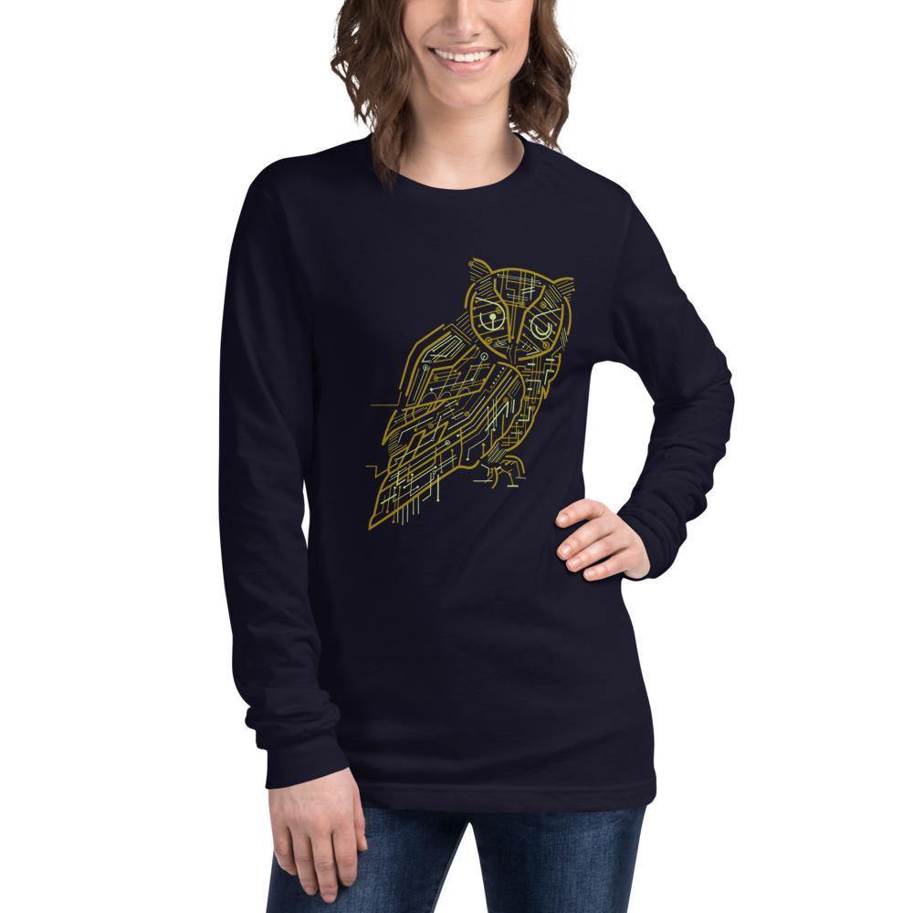 Archimedes Bella Canvas Unisex Long Sleeve Tee-Long Sleeve-Bandits Emporium-Bandits Emporium