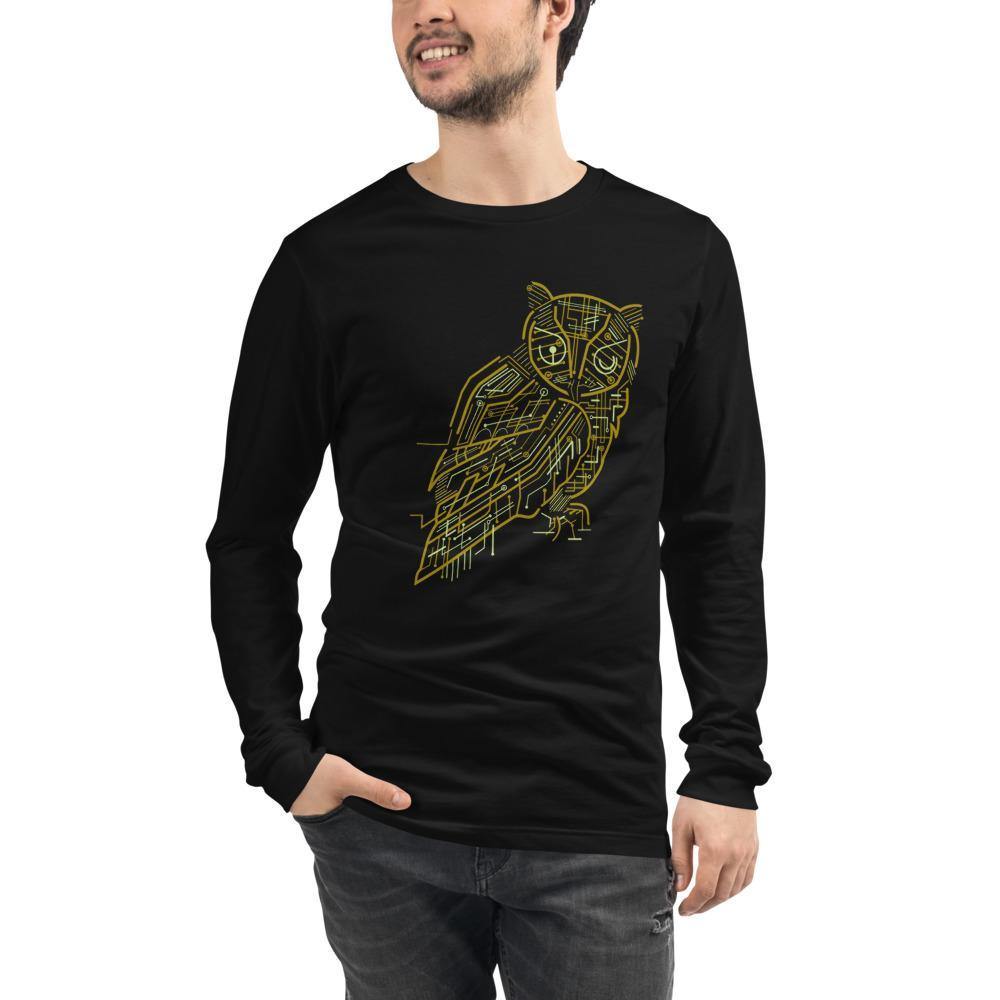 Archimedes Bella Canvas Unisex Long Sleeve Tee-Long Sleeve-Bandits Emporium-Black-XS-Bandits Emporium