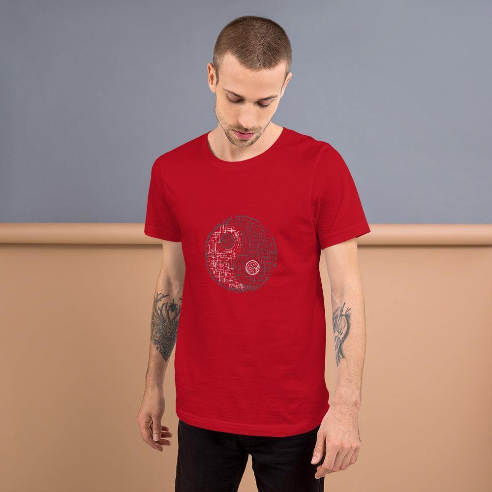 Balance Bella Canvas Short-Sleeve Unisex Tee-Bandits Emporium-Red-S-Bandits Emporium