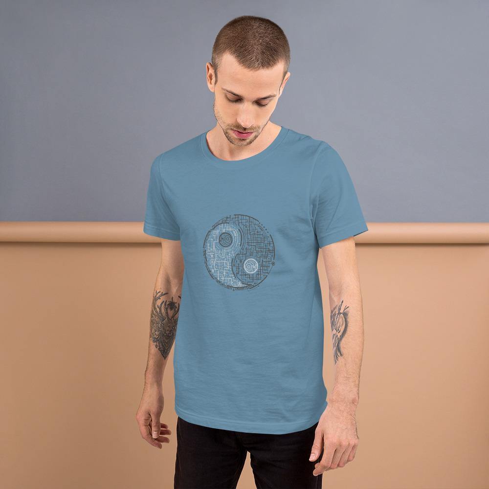 Balance Bella Canvas Short-Sleeve Unisex Tee-Bandits Emporium-Steel Blue-S-Bandits Emporium