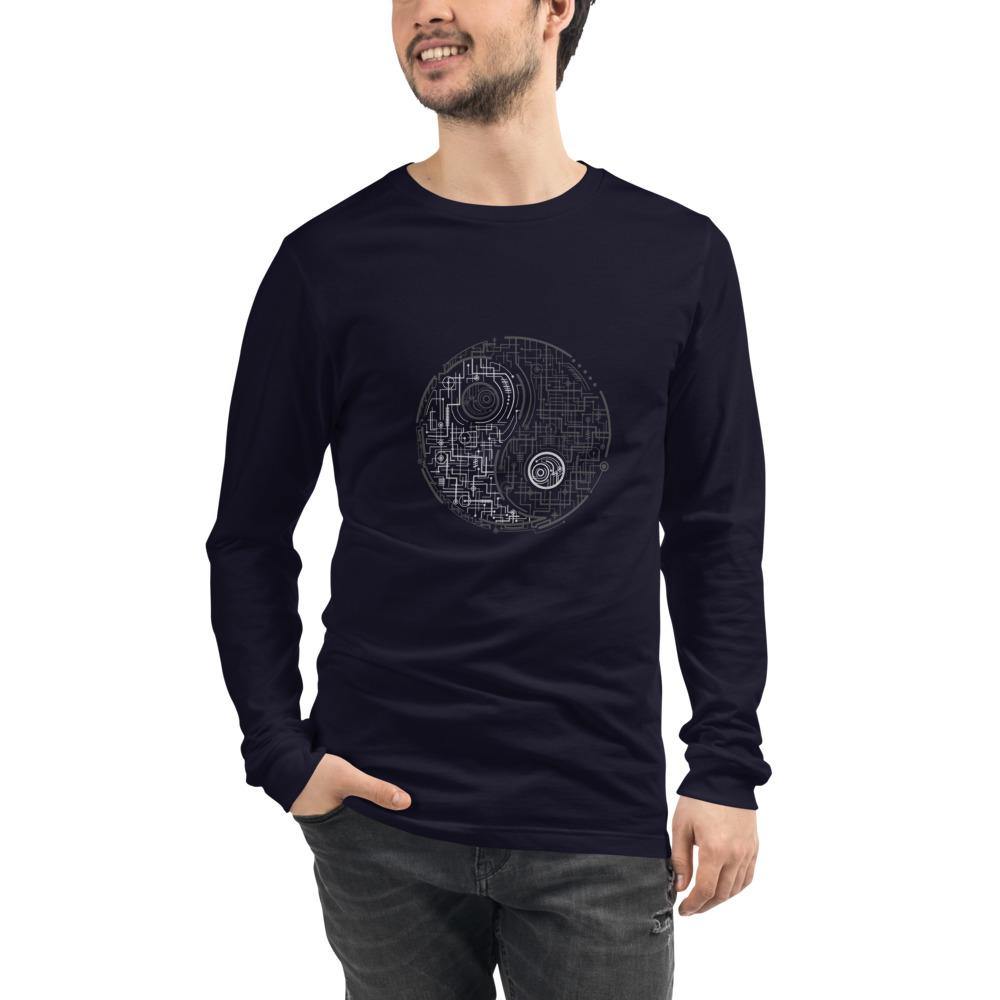 Balance Bella Canvas Unisex Long Sleeve Tee-Long Sleeve-Bandits Emporium-Navy-XS-Bandits Emporium