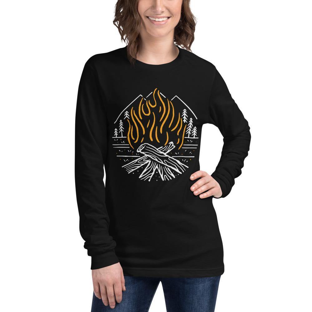 Fighting Spirit Bella Canvas Unisex Long Sleeve Tee-Long Sleeve-Bandits Emporium-Black-XS-Bandits Emporium