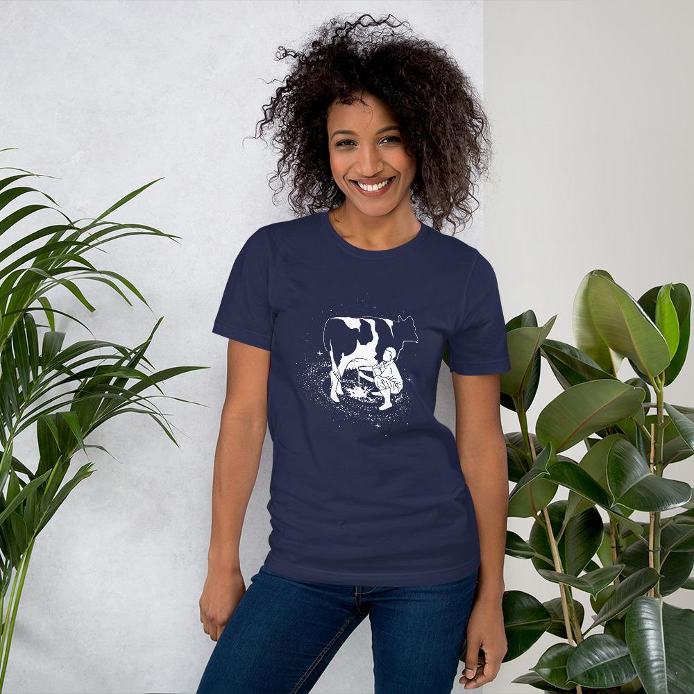 Milky Way Bella Canvas Short-Sleeve Unisex Tee-Bandits Emporium-Bandits Emporium