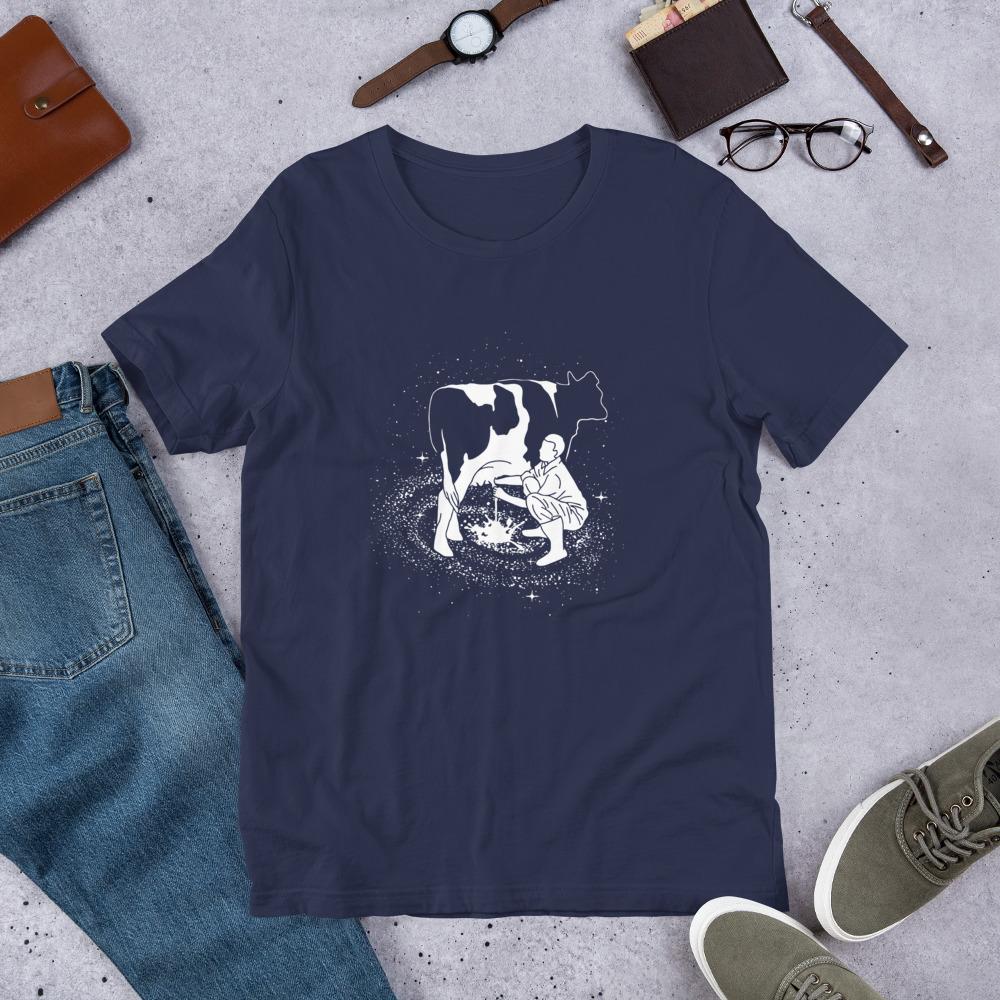 Milky Way Bella Canvas Short-Sleeve Unisex Tee-Bandits Emporium-Bandits Emporium