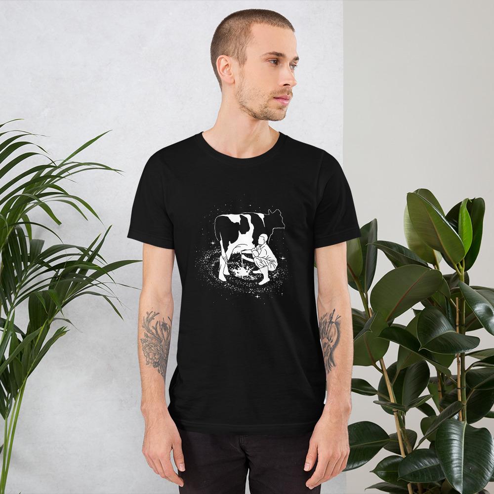 Milky Way Bella Canvas Short-Sleeve Unisex Tee-Bandits Emporium-Black-XS-Bandits Emporium