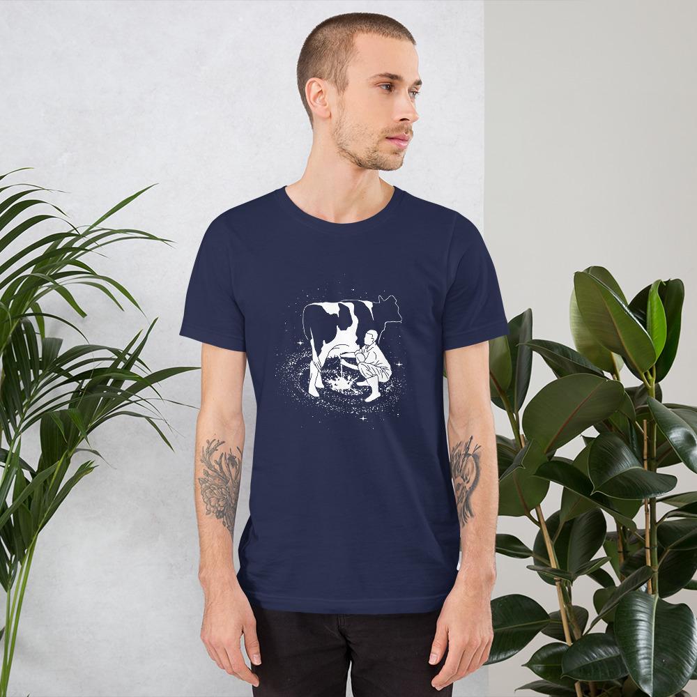 Milky Way Bella Canvas Short-Sleeve Unisex Tee-Bandits Emporium-Navy-XS-Bandits Emporium
