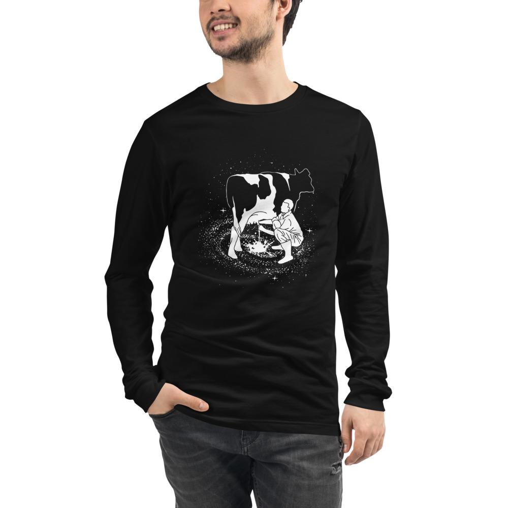 Milky Way Bella Canvas Unisex Long Sleeve Tee-Long Sleeve-Bandits Emporium-Black-XS-Bandits Emporium