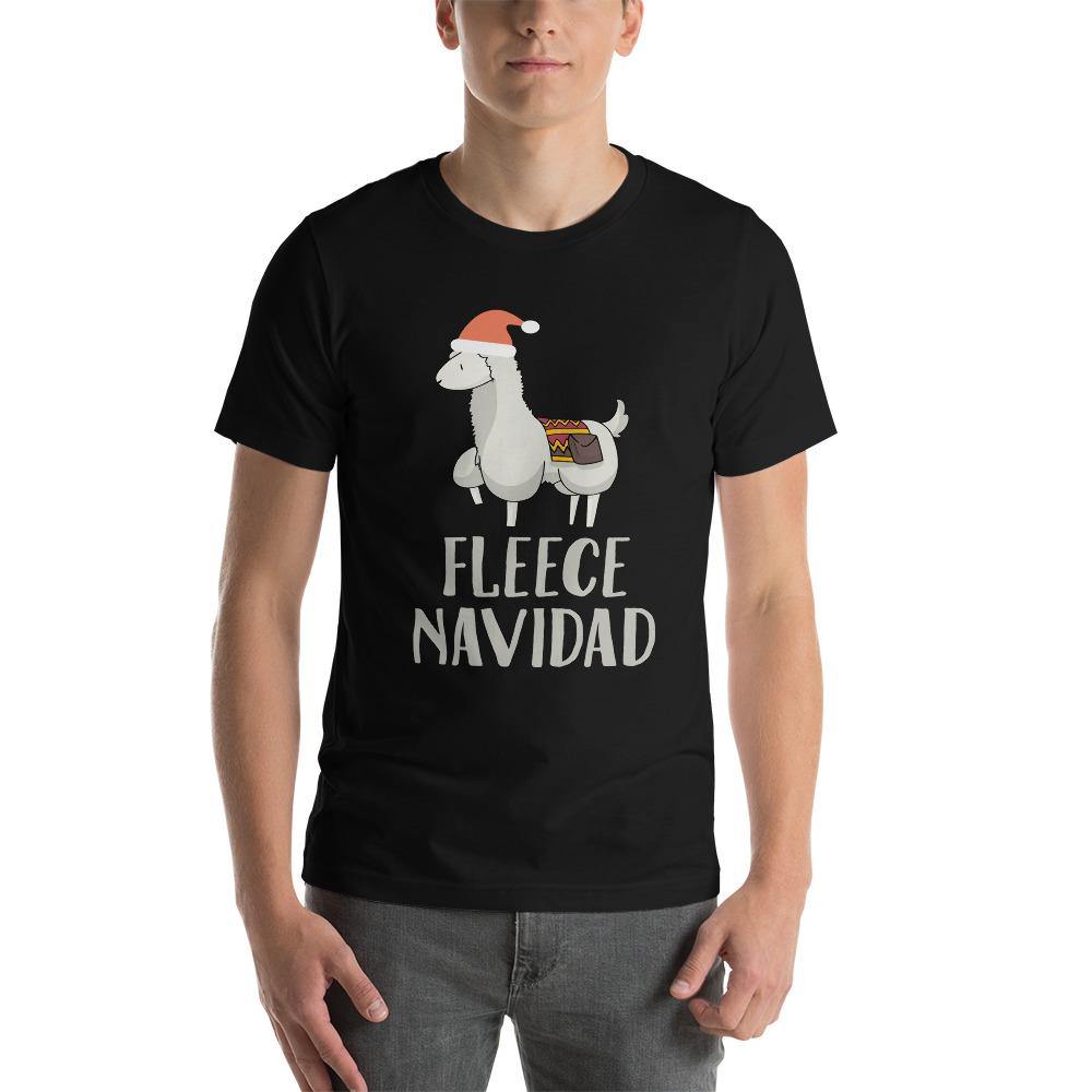 Fleece Navidad Bella Canvas Short-Sleeve Unisex Tee - Bandits Emporium