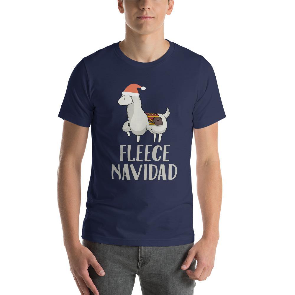 Fleece Navidad Bella Canvas Short-Sleeve Unisex Tee - Bandits Emporium