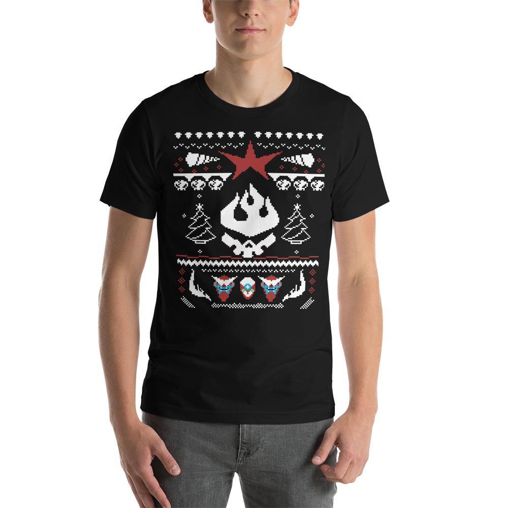 Bro's Christmas Sweater Bella Canvas Short-Sleeve Unisex Tee - Bandits Emporium