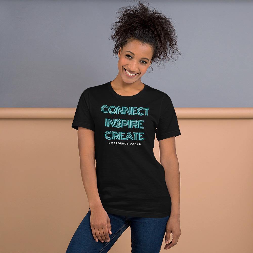 Connect Inspire Create Bella Canvas Short-Sleeve Unisex Tee - Bandits Emporium