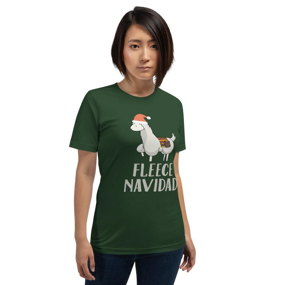 Fleece Navidad Bella Canvas Short-Sleeve Unisex Tee - Bandits Emporium