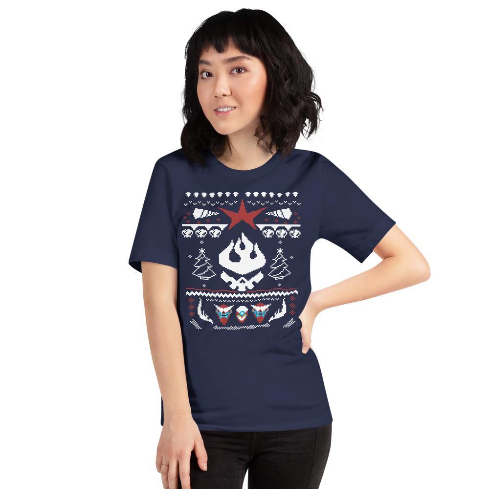 Bro's Christmas Sweater Bella Canvas Short-Sleeve Unisex Tee - Bandits Emporium