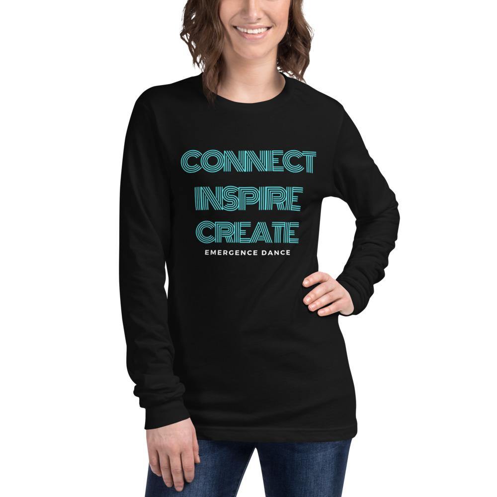 Connect Inspire Create Bella Canvas Unisex Long Sleeve Tee - Bandits Emporium