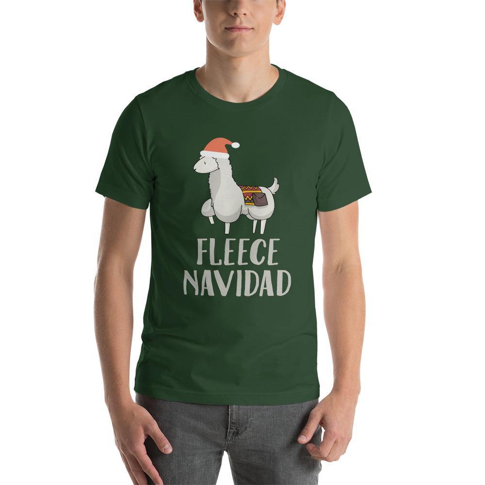 Fleece Navidad Bella Canvas Short-Sleeve Unisex Tee - Bandits Emporium