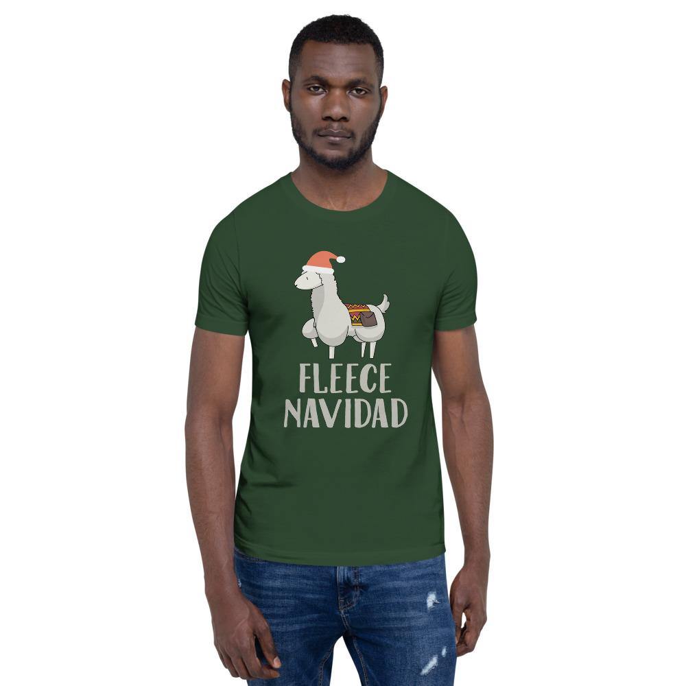 Fleece Navidad Bella Canvas Short-Sleeve Unisex Tee - Bandits Emporium