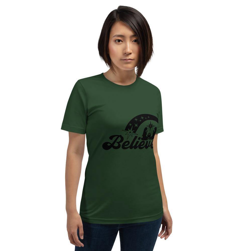 BElieve Bella Canvas Short-Sleeve Unisex Tee - Bandits Emporium