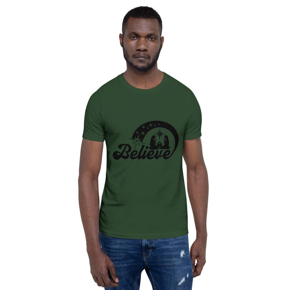 BElieve Bella Canvas Short-Sleeve Unisex Tee - Bandits Emporium