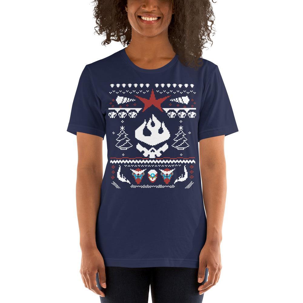 Bro's Christmas Sweater Bella Canvas Short-Sleeve Unisex Tee - Bandits Emporium