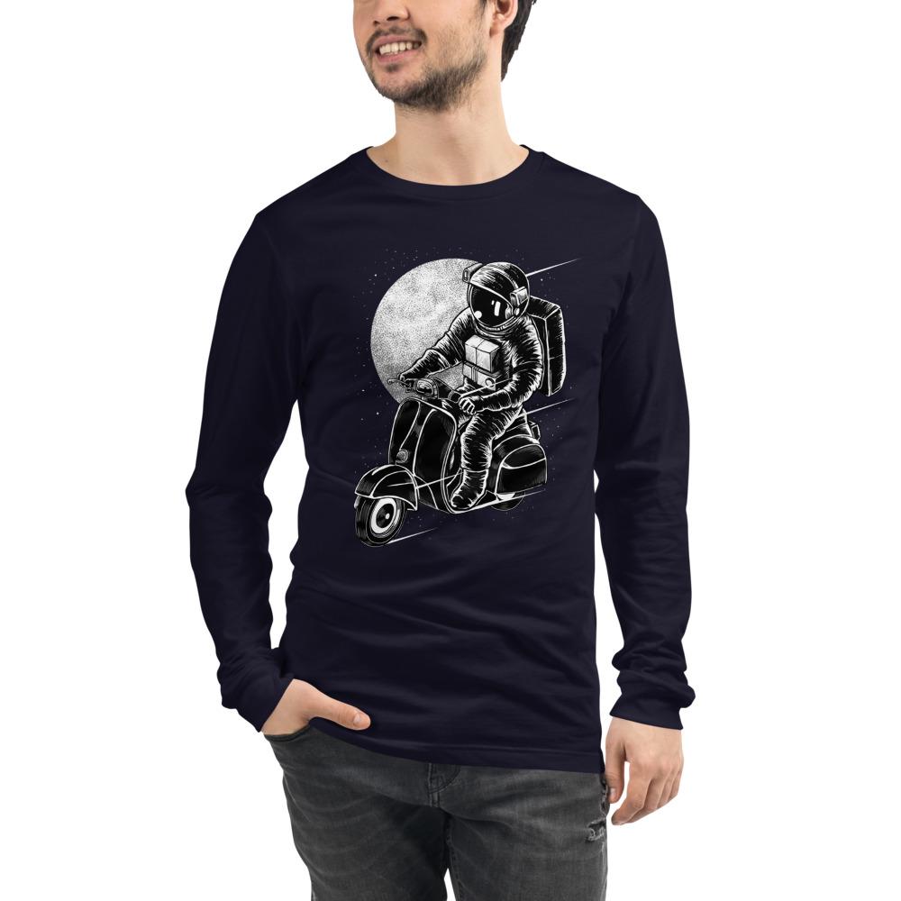 Traverser Bella Canvas Unisex Long Sleeve Tee-Bandits Emporium-Navy-XS-Bandits Emporium
