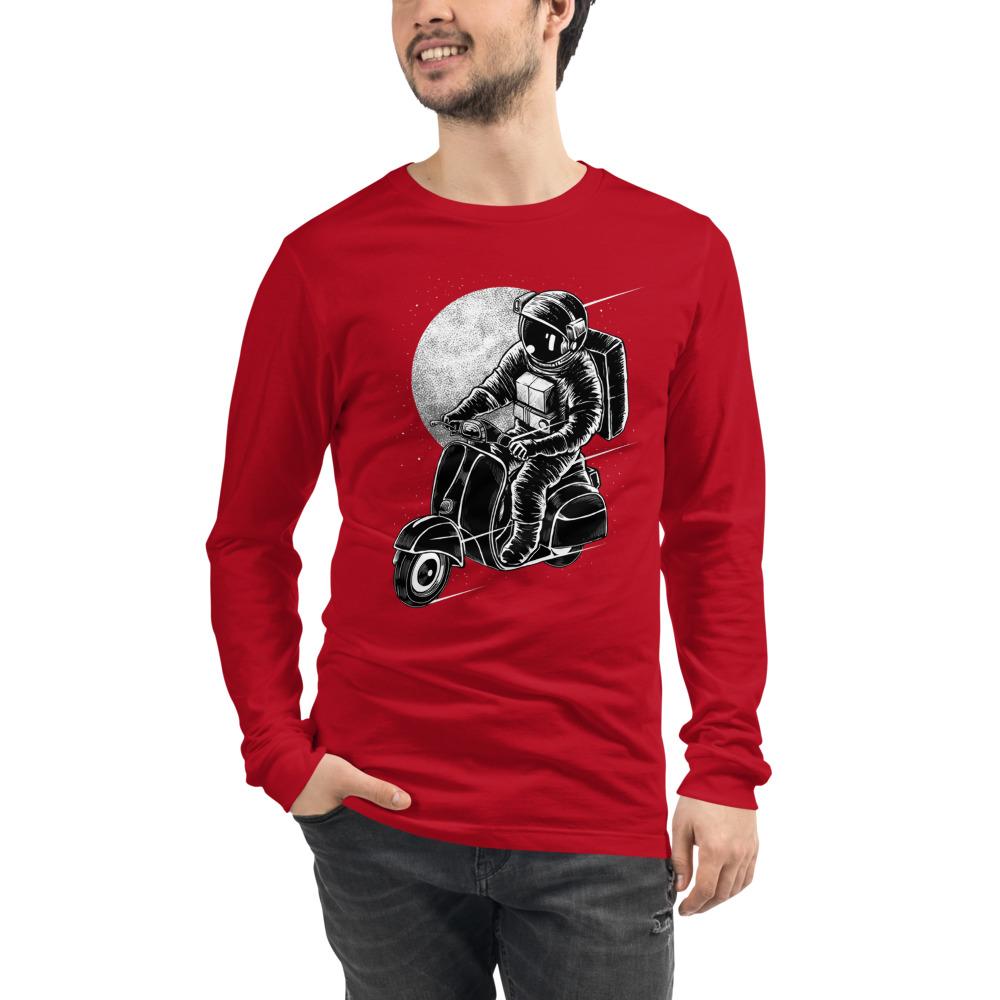 Traverser Bella Canvas Unisex Long Sleeve Tee-Bandits Emporium-Red-XS-Bandits Emporium