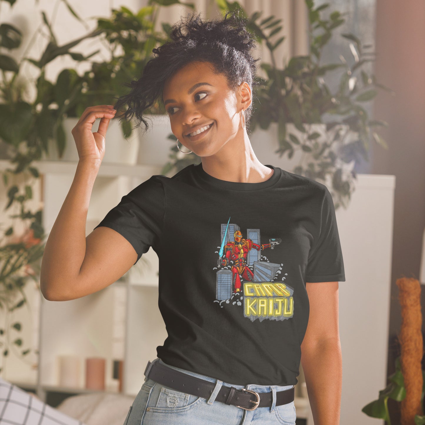 Mech City Camp_Kaiju Short-Sleeve Unisex T-Shirt
