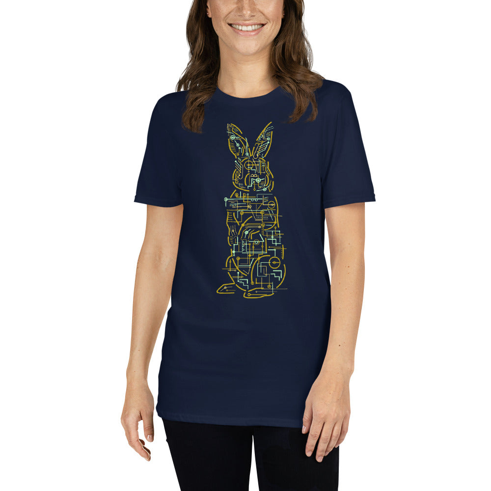 Rabbit Hole Gildan Short-Sleeve Unisex T-Shirt