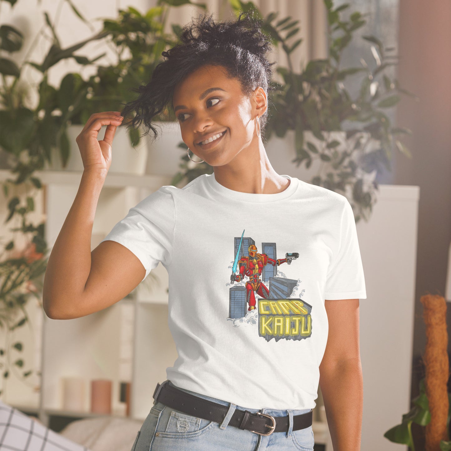 Mech City Camp_Kaiju Short-Sleeve Unisex T-Shirt