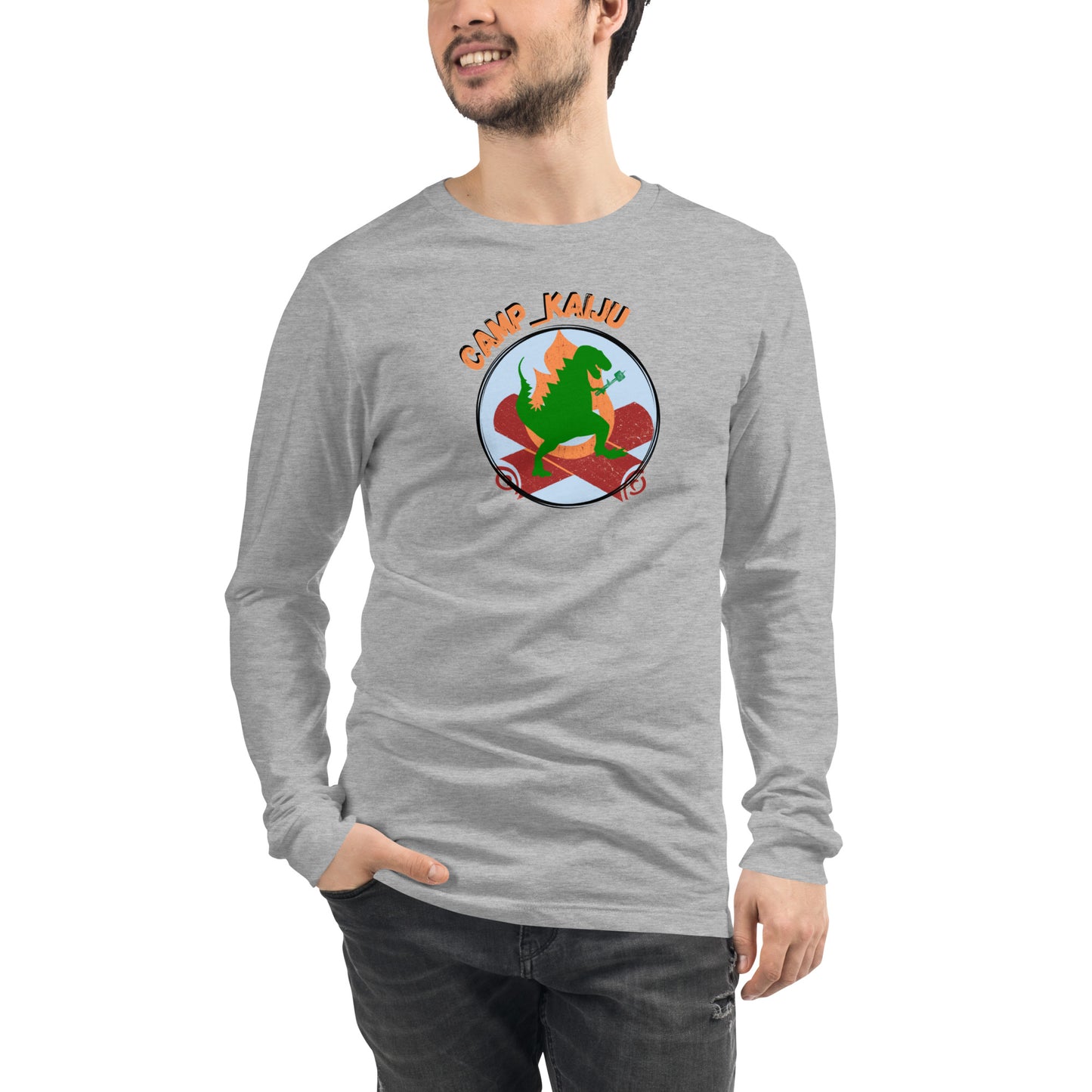 Camp_ Kaiju Unisex Long Sleeve Tee