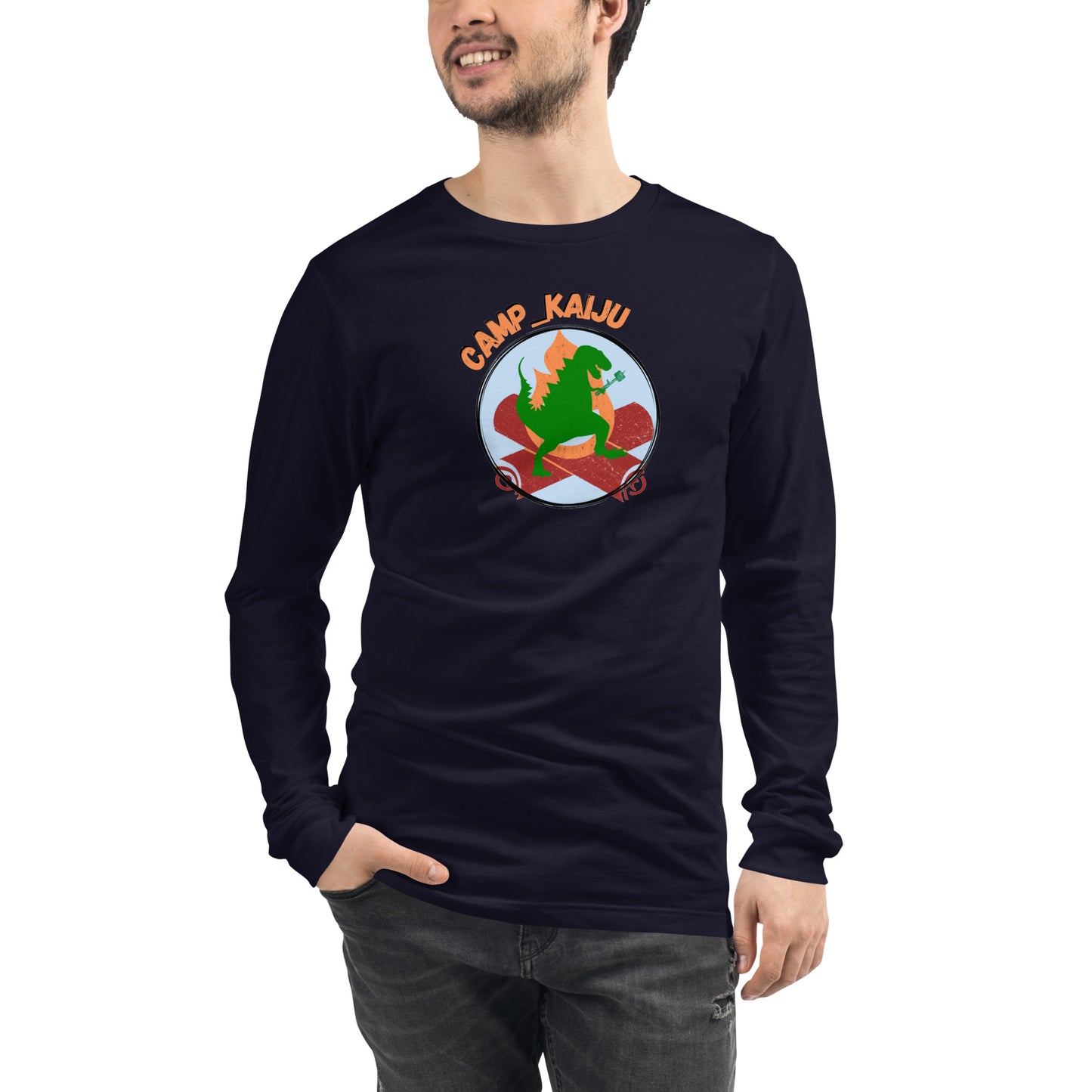 Camp_ Kaiju Unisex Long Sleeve Tee