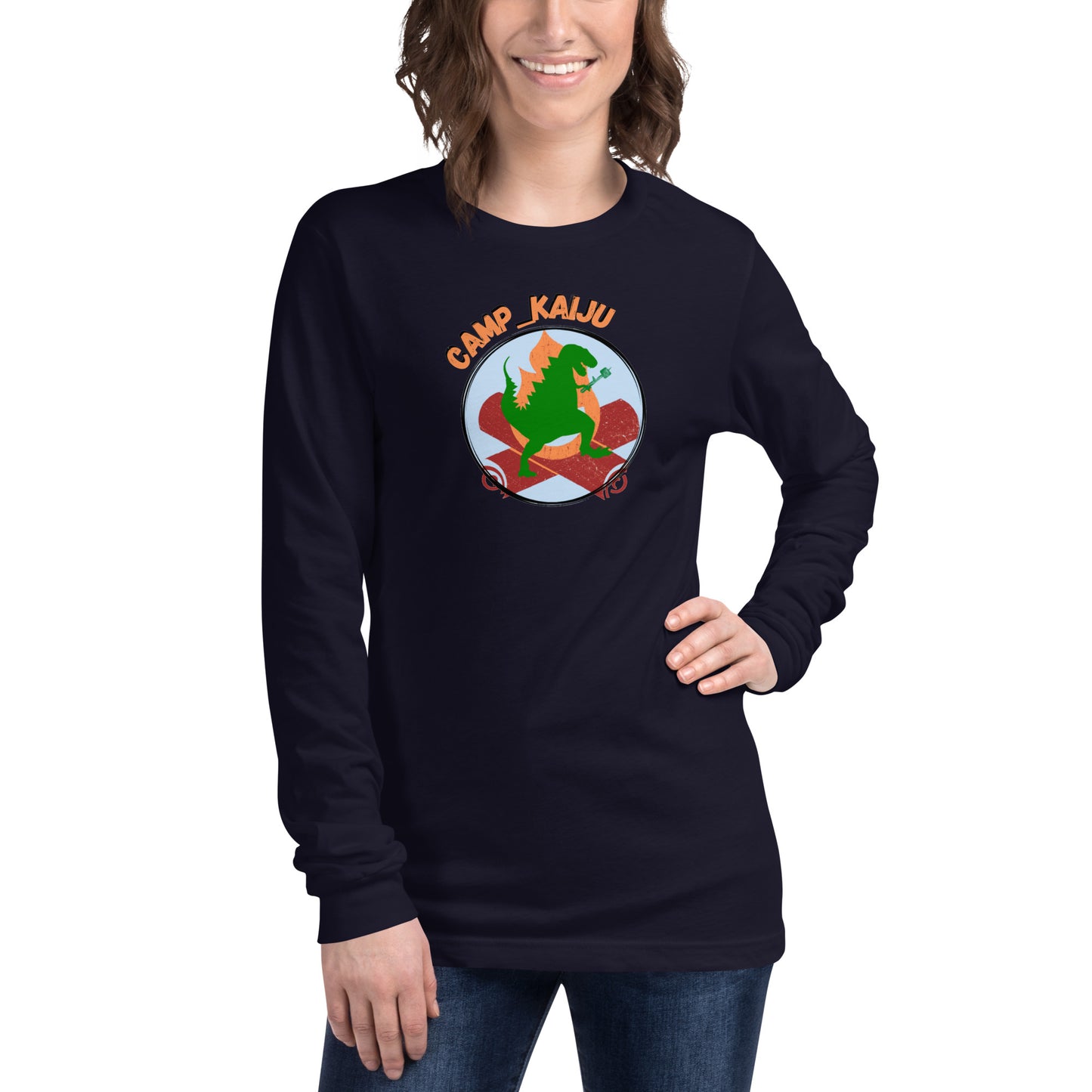 Camp_ Kaiju Unisex Long Sleeve Tee