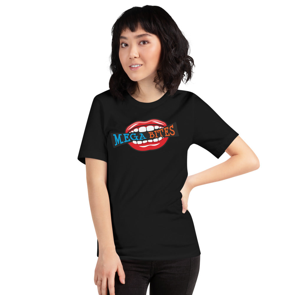 Mega Bites Bella Canvas Short-Sleeve Unisex Tee Black