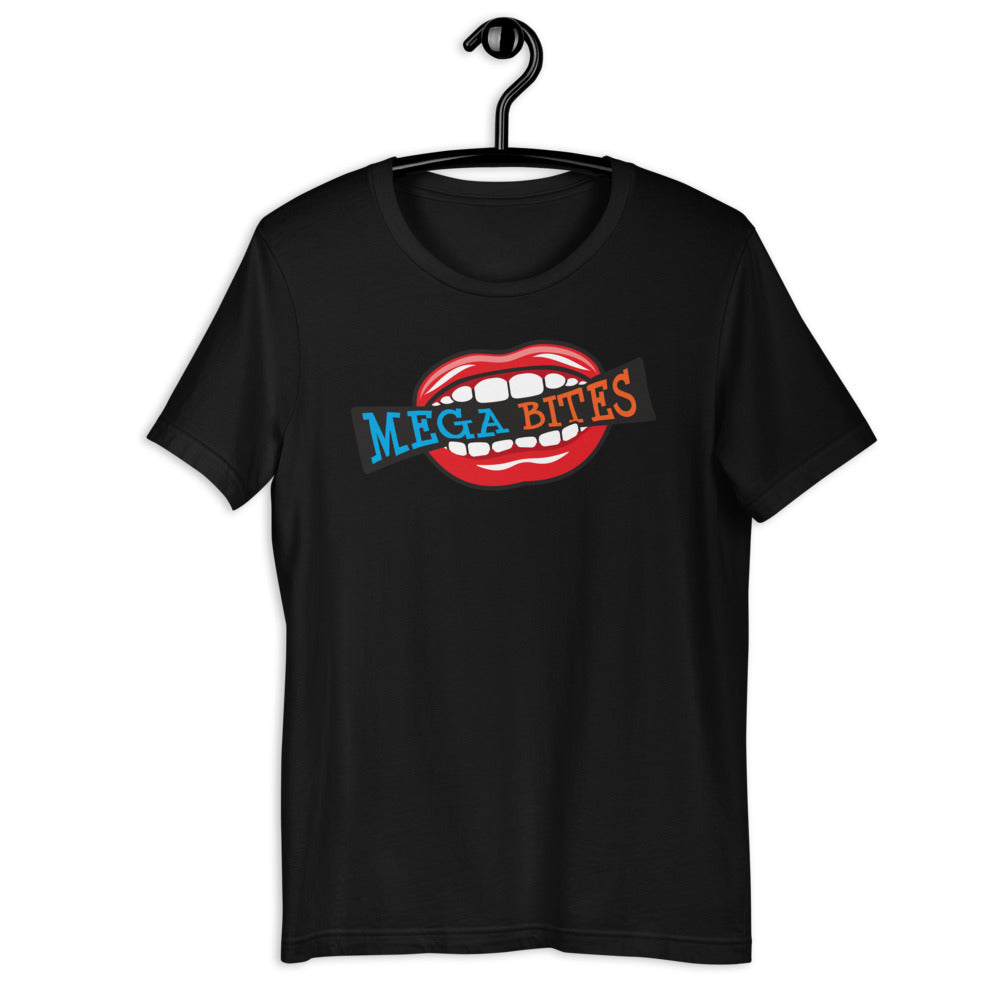 Mega Bites Bella Canvas Short-Sleeve Unisex Tee Black