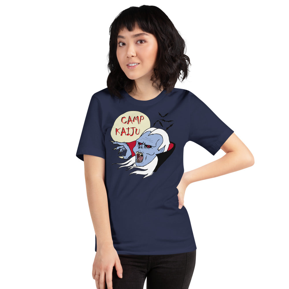 Dracula-R Camp Kaiju Bella Canvas Short-Sleeve Unisex Tee