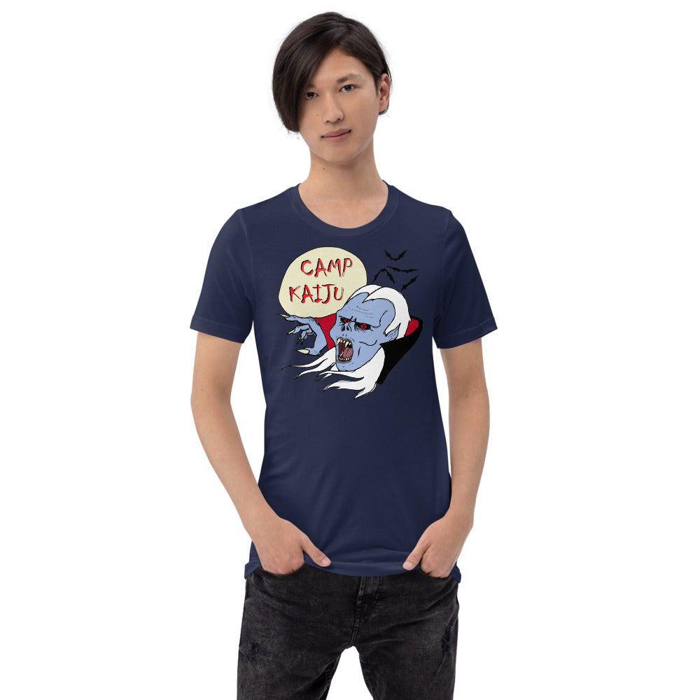 Dracula-R Camp Kaiju Bella Canvas Short-Sleeve Unisex Tee