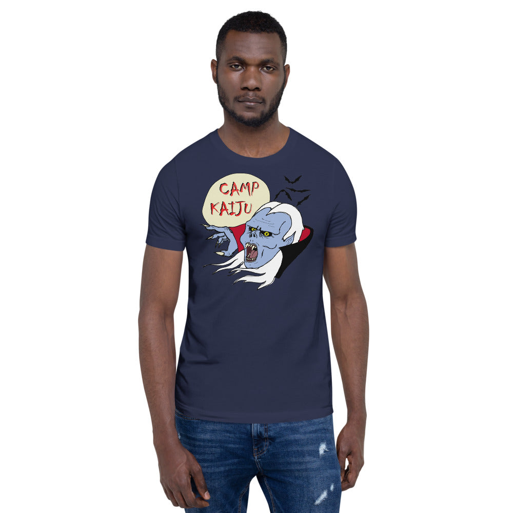 Dracula-Y Camp Kaiju Bella Canvas Short-Sleeve Unisex Tee