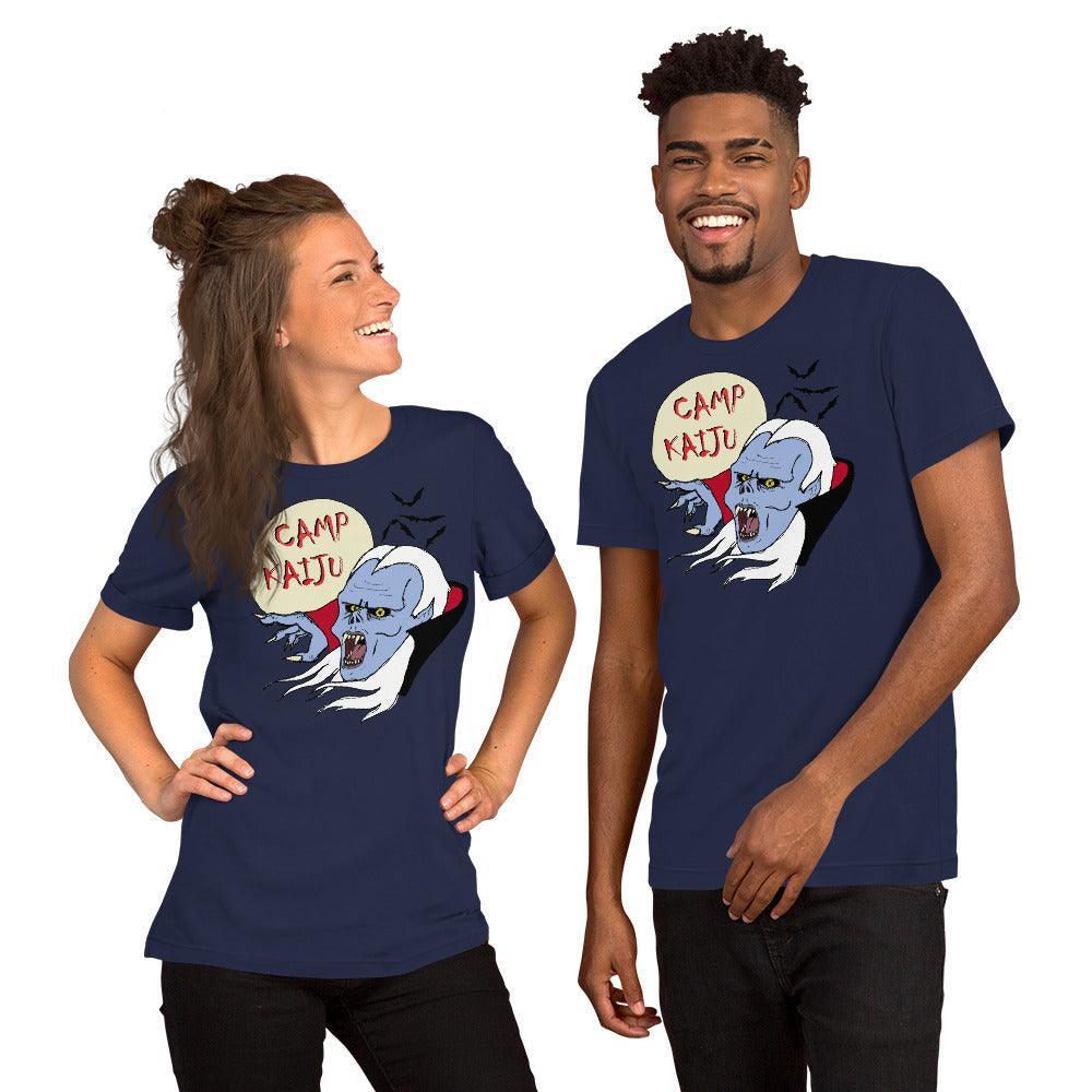 Dracula-Y Camp Kaiju Bella Canvas Short-Sleeve Unisex Tee