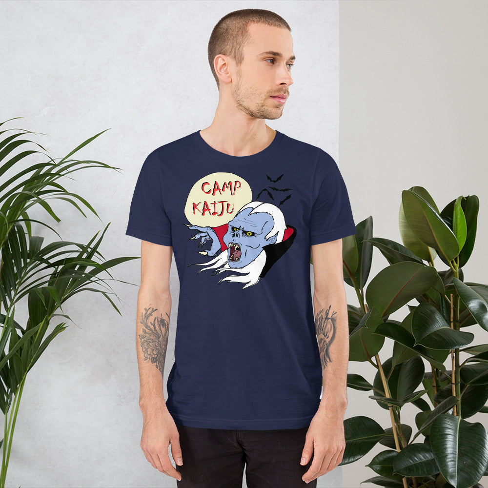 Dracula-Y Camp Kaiju Bella Canvas Short-Sleeve Unisex Tee