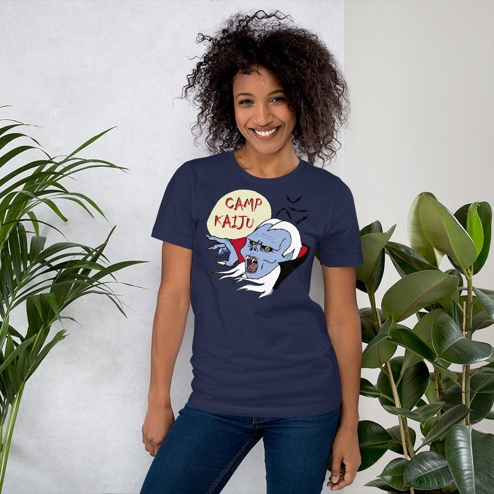 Dracula-Y Camp Kaiju Bella Canvas Short-Sleeve Unisex Tee