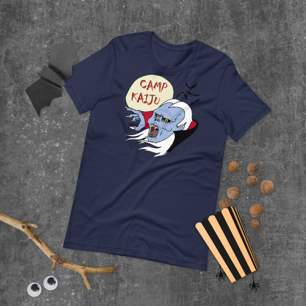 Dracula-Y Camp Kaiju Bella Canvas Short-Sleeve Unisex Tee