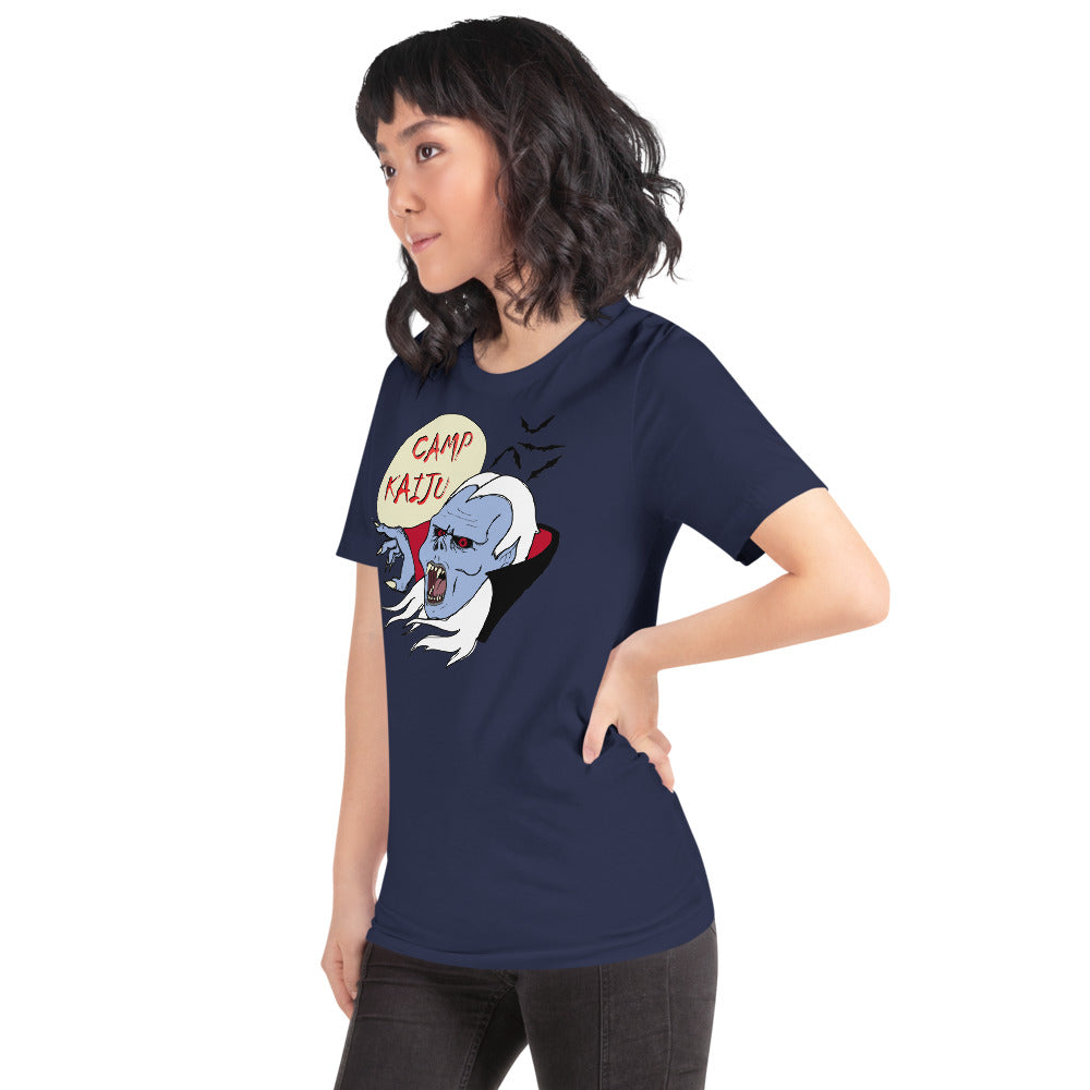 Dracula-R Camp Kaiju Bella Canvas Short-Sleeve Unisex Tee