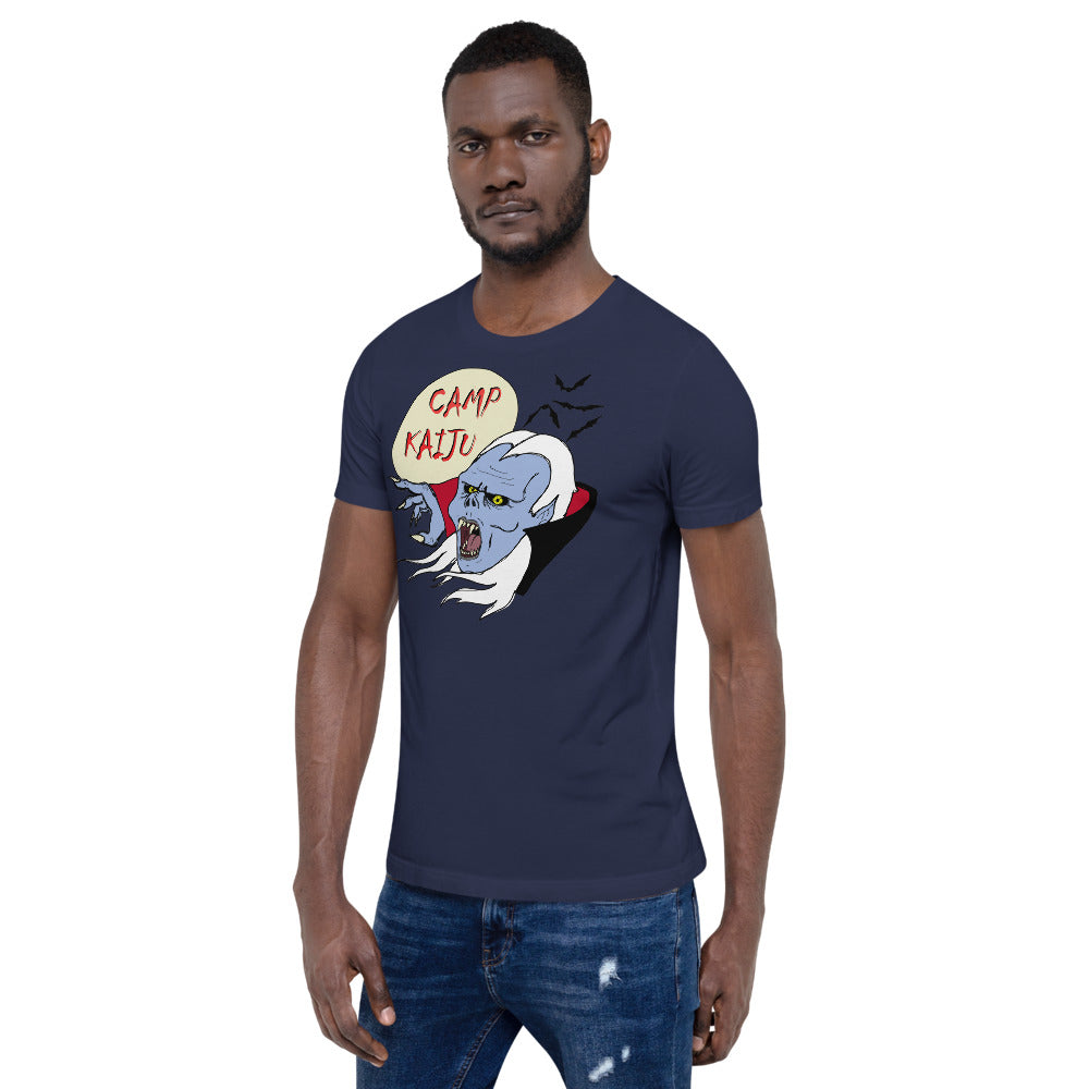 Dracula-Y Camp Kaiju Bella Canvas Short-Sleeve Unisex Tee