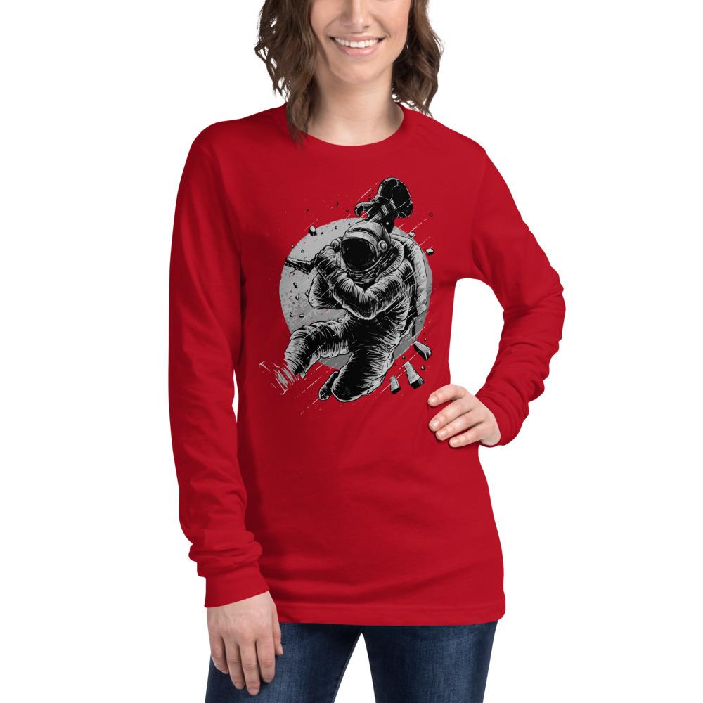 Virtuoso Bella Canvas Unisex Long Sleeve Tee-Long Sleeve-Bandits Emporium-Red-XS-Bandits Emporium