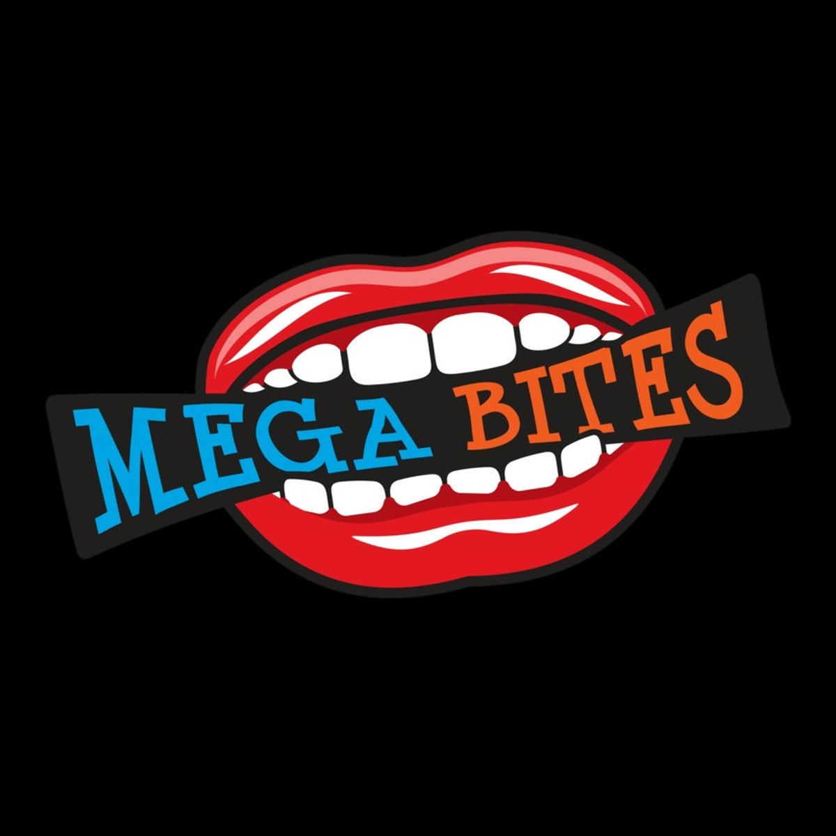 Mega Bites Bella Canvas Unisex Tee White