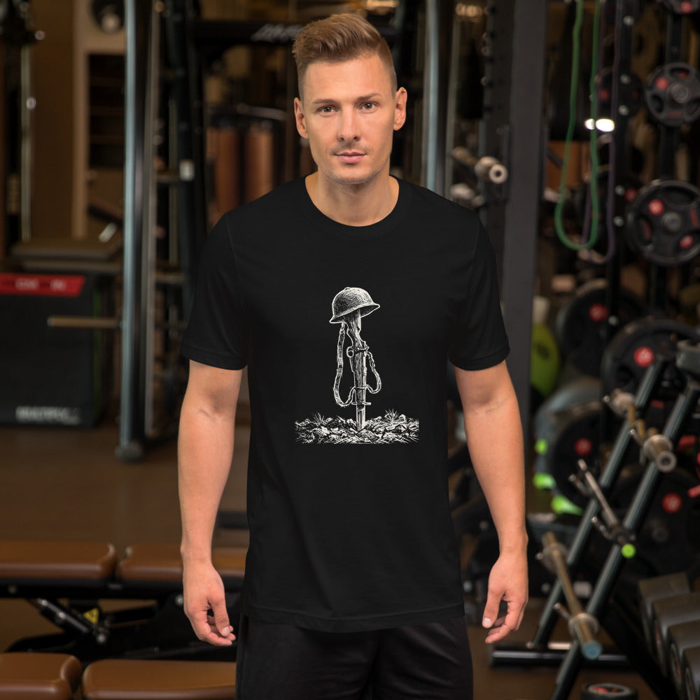 Battlefield Cross Bella Canvas Unisex Tee