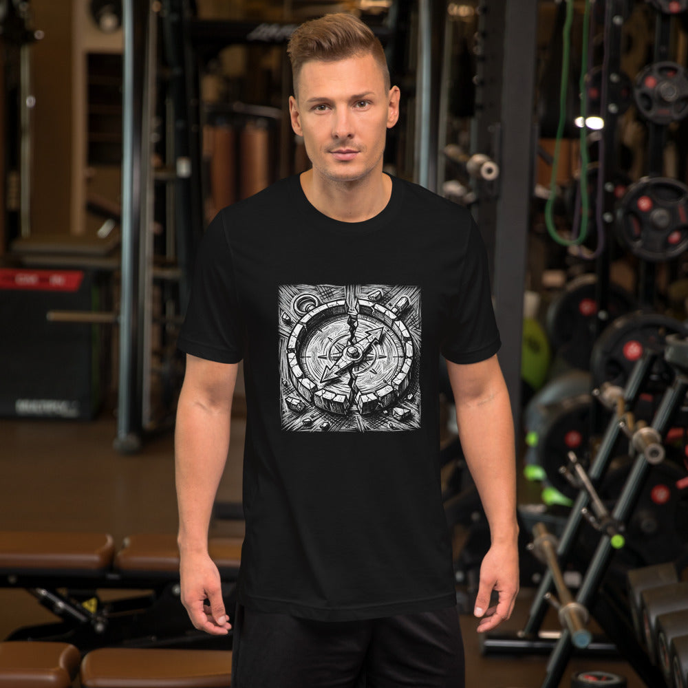 Broken Compass Bella Canvas Unisex Tee